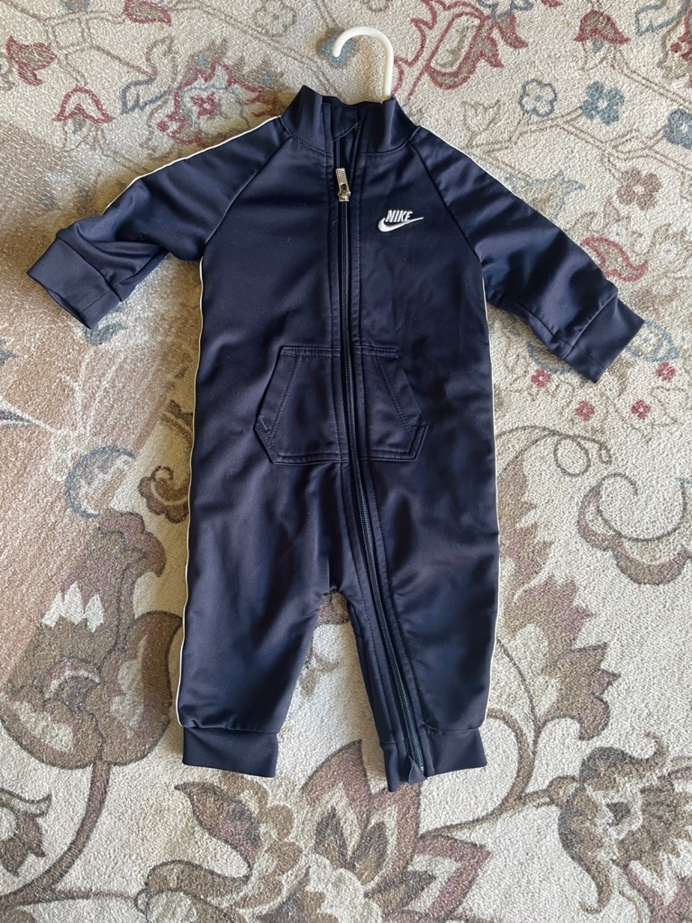 Nike Baby Boys Long Sleeve Tricot Taping Coverall EUC